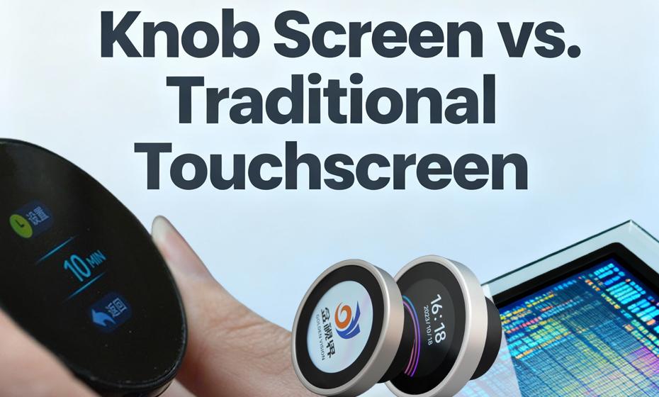 Экран с ручкой или традиционный сенсорный экран: выбор правильного HMI