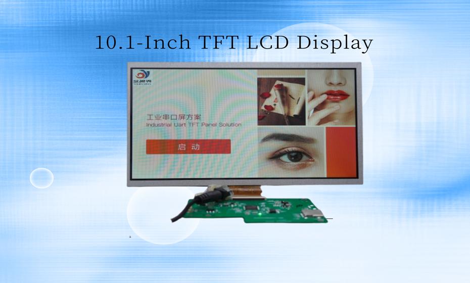 10,1-дюймовый TFT LCD-дисплей: высокояркое решение с широким углом обзора.